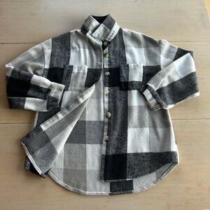 Plaid Button-Up Flannel